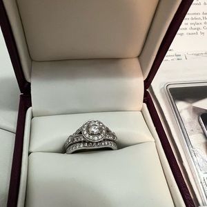 Wedding Ring w/Band from Helzberg